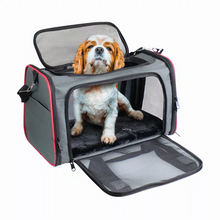 Load image into Gallery viewer, GOOPAWS Soft-Sided Kennel Pet Carrier for Small Dogs, Cats, Puppy, Airline Approved Cat Carriers Dog Carrier Collapsible, Travel Handbag &amp; Car Seat
