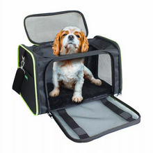 Load image into Gallery viewer, GOOPAWS Soft-Sided Kennel Pet Carrier for Small Dogs, Cats, Puppy, Airline Approved Cat Carriers Dog Carrier Collapsible, Travel Handbag &amp; Car Seat
