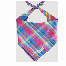 Load image into Gallery viewer, Colorful Plaid Bandana
