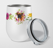 Load image into Gallery viewer, Dog Breed 12 oz Stemless Wine Glass
