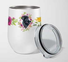 Load image into Gallery viewer, Dog Breed 12 oz Stemless Wine Glass
