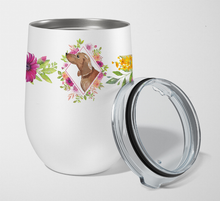 Load image into Gallery viewer, Dog Breed 12 oz Stemless Wine Glass
