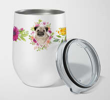 Load image into Gallery viewer, Dog Breed 12 oz Stemless Wine Glass
