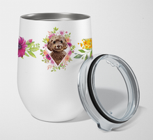 Load image into Gallery viewer, Dog Breed 12 oz Stemless Wine Glass
