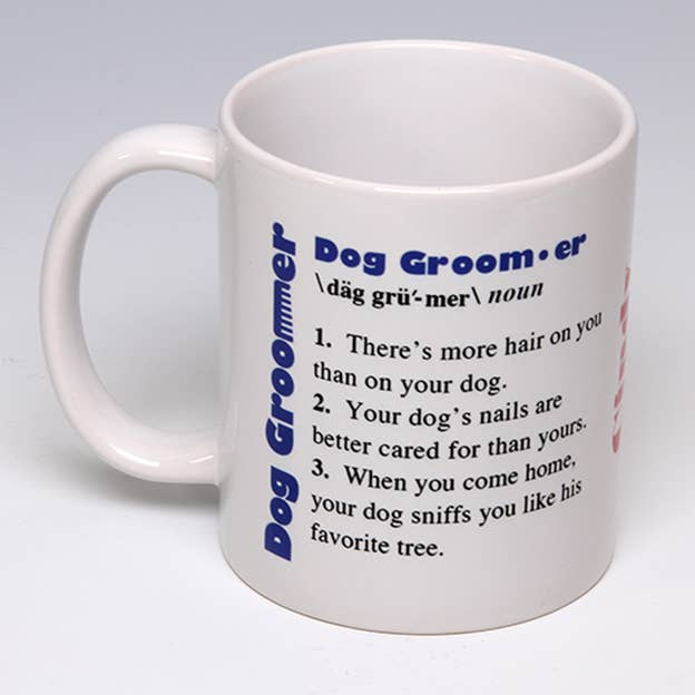 Whimsical Dog Groomer Mug