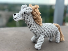 Load image into Gallery viewer, Handmade Sustainable Horse Rope Toys, Dog Chew Rope Toys (Co
