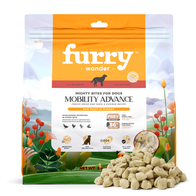 Mobility Advance Freeze-Dried Raw Duck&Chicken Recipe for Dogs