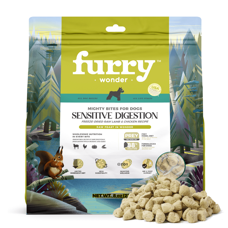 Sensitive Digestion Freeze-Dried Raw Lamb&Chicken Recipe for Dogs