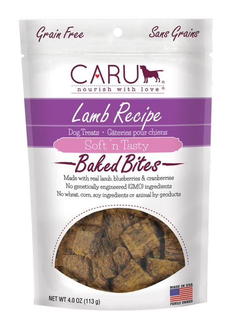 CARU Soft 'n Tasty Lamb Recipe Bites for Dogs