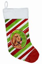 Load image into Gallery viewer, Dog and Christmas Candy Christmas Stocking

