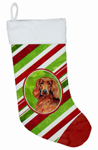 Load image into Gallery viewer, Dog and Christmas Candy Christmas Stocking
